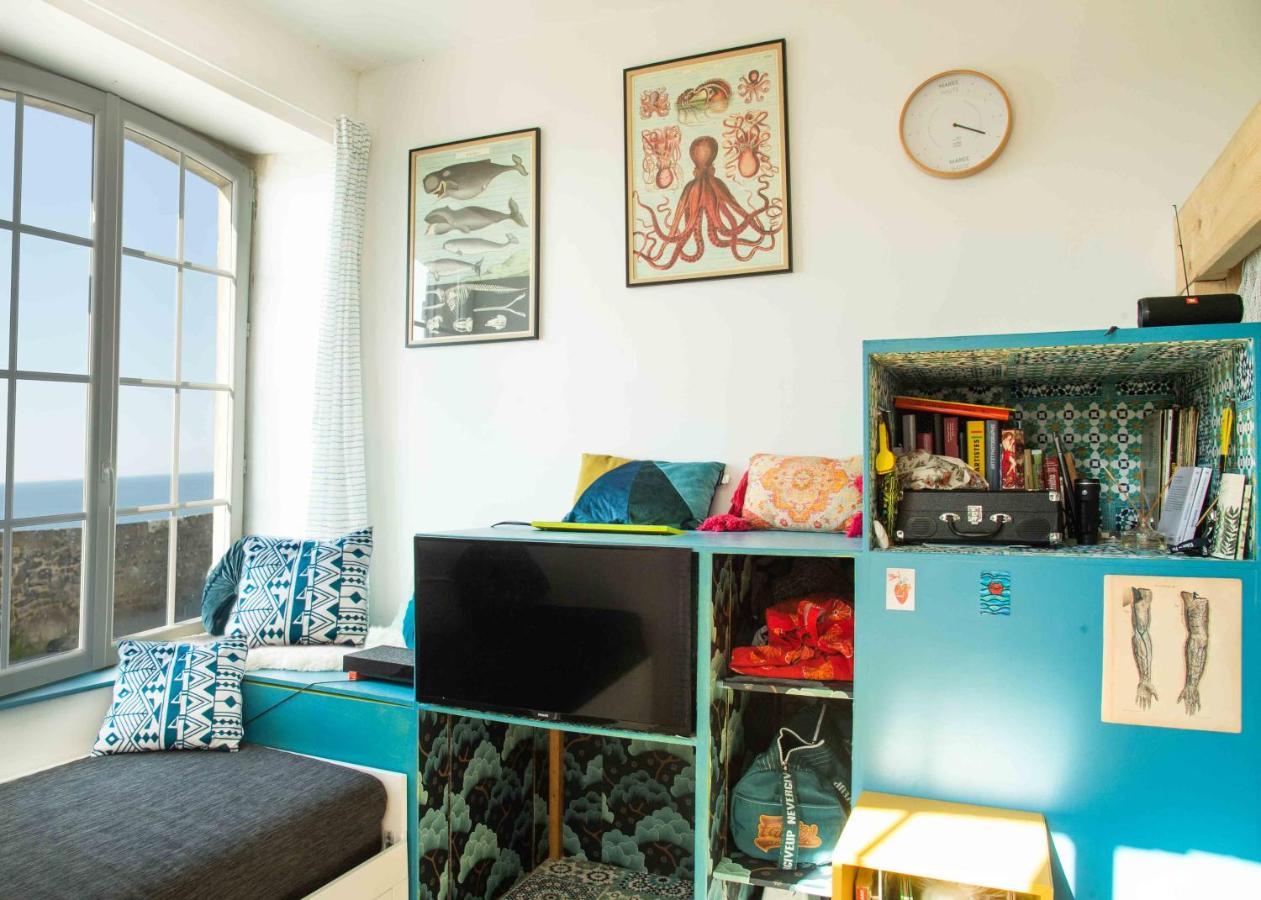 Cocooning Vue Mer, Appart A 300 M De La Plage. Lejlighed Granville Eksteriør billede